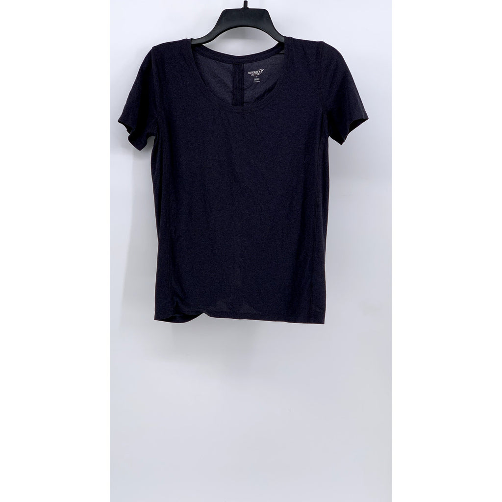 OLD NAVY Active Women's Scoop-Neck Twist Front Short Sleeve Top SZ XS