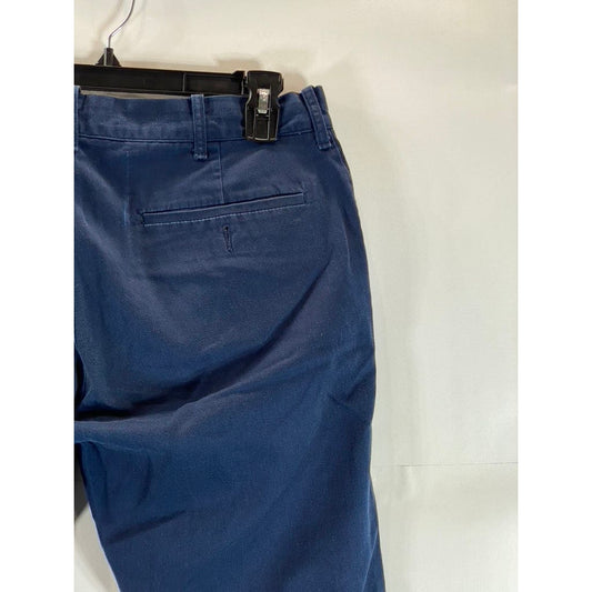 J.CREW Men's Dark Blue Mercantile Flex Slim-Fit Four-Pocket Pants SZ 31X32