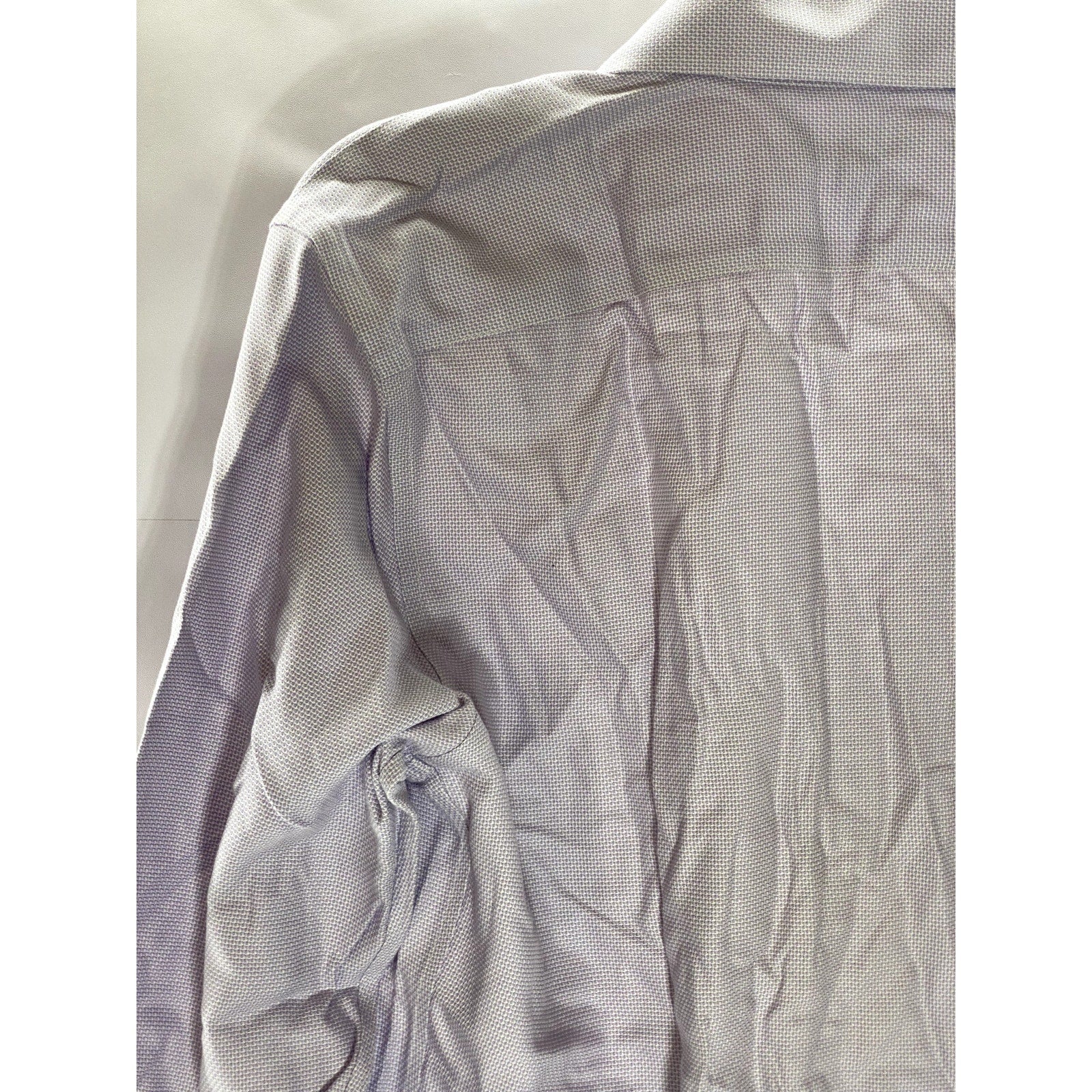 BANANA REPUBLIC Men's Light Pink Textured Grant Fit Button-Up Shirt SZ M