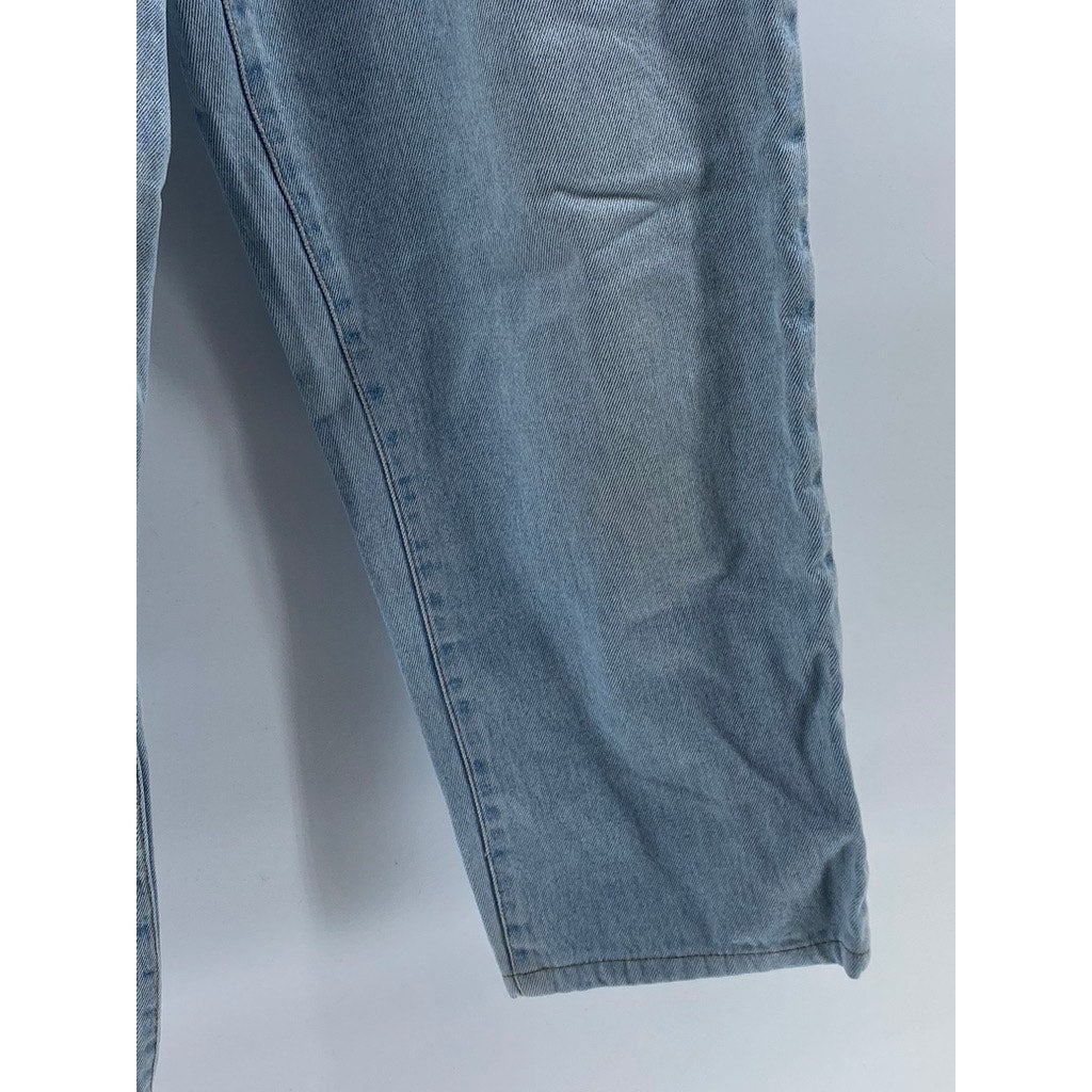 UNIONBAY Men's Vintage Light Blue Wash Straight-Leg Regular-Fit Jeans SZ 32X30