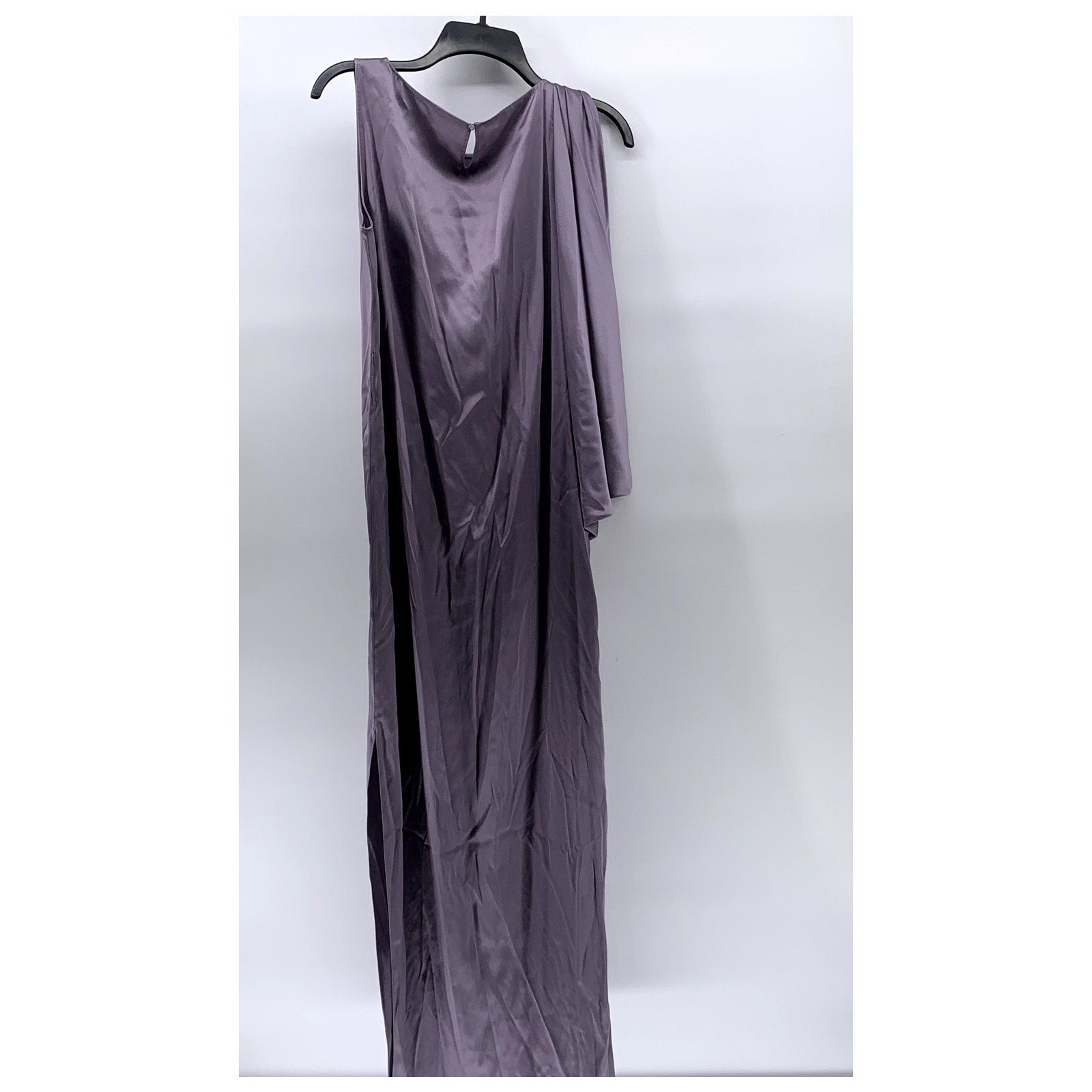 ELIE TAHARI Women's Lilac Crewneck Cape Sleeve Anabelle Maxi Dress SZ 6
