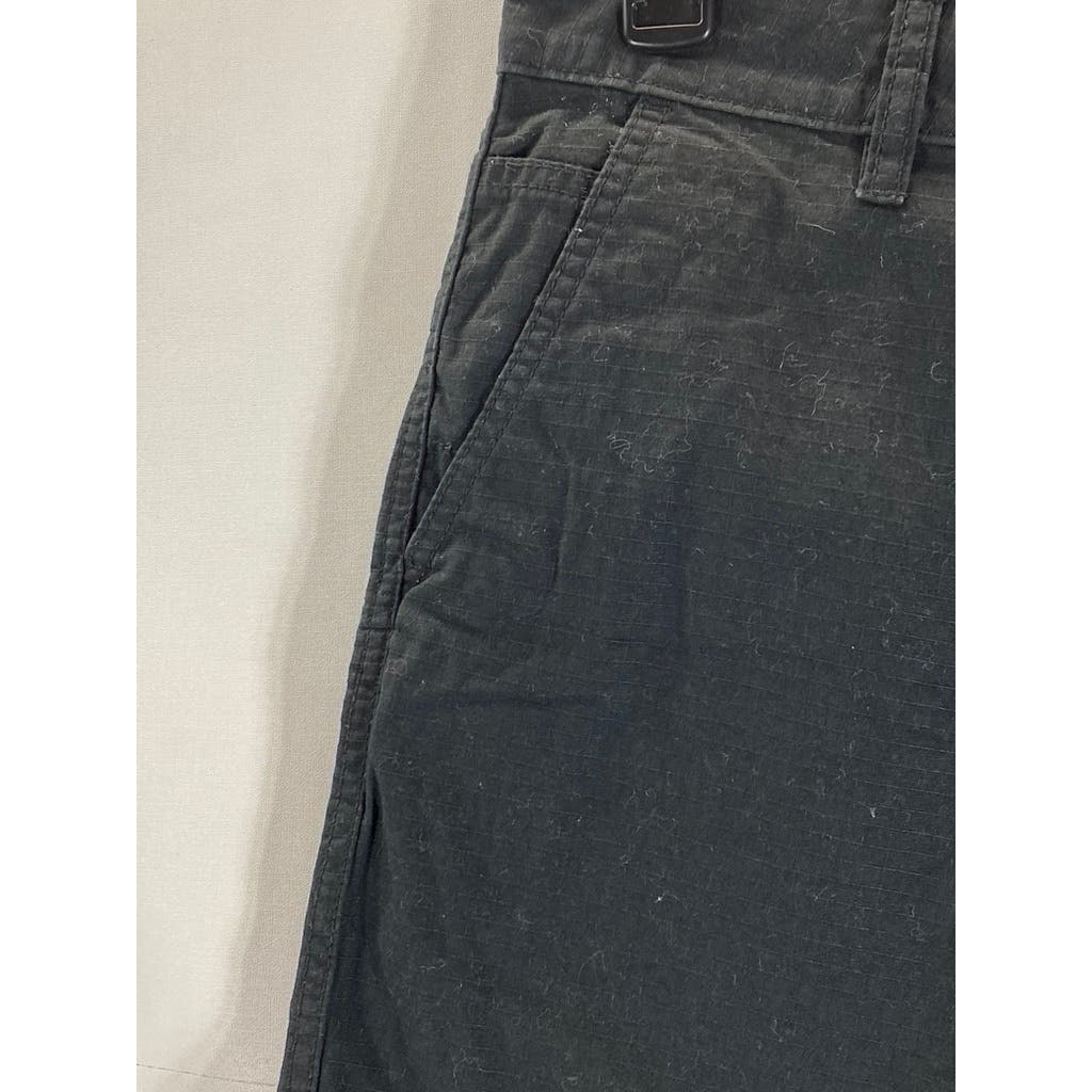 VANS Men's Solid Black Cargo Shorts SZ 28