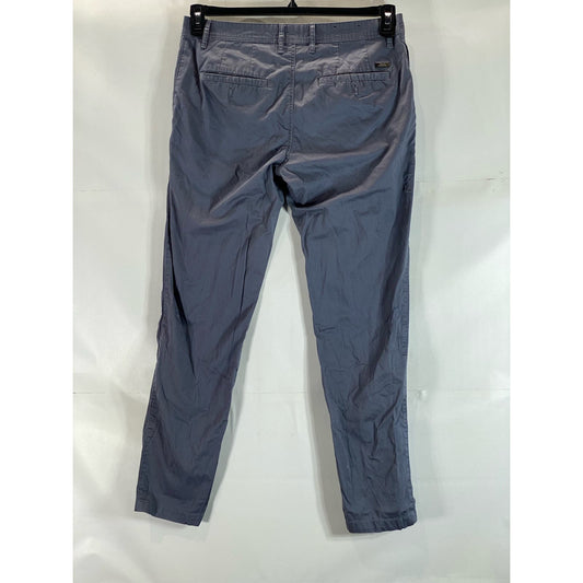ARMANI EXCHANGE Men's Blue Slim-Fit Four-Pocket Chino Pant SZ 34X32