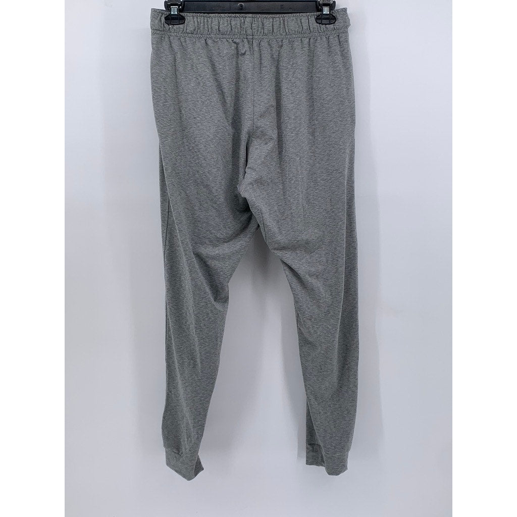 NIKE Men's Gray Dri-Fit Standard Fit Pants SZ L