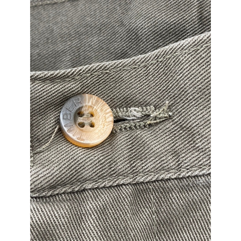 TIMBER CREEK BY WRANGLER Men's Vintage Tan Regular-Fit Pleated Shorts SZ 38