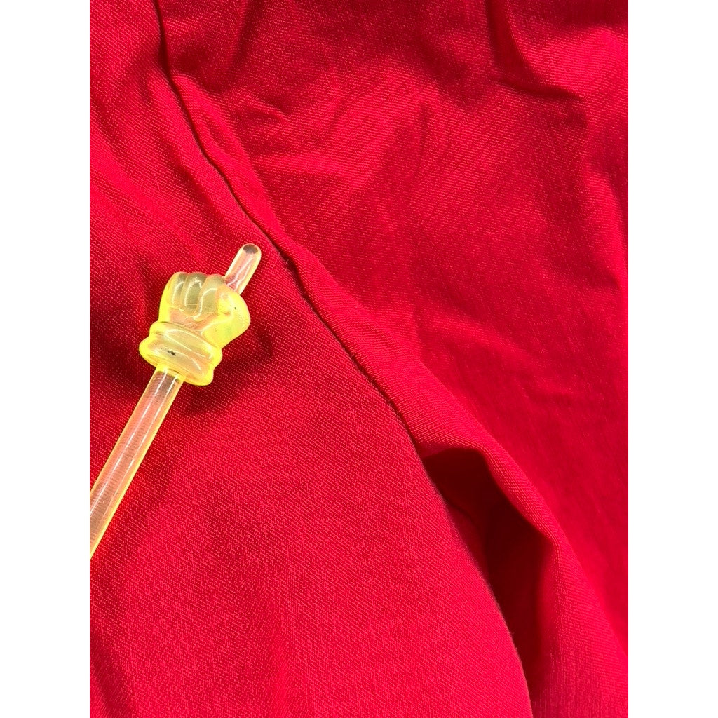 ALFRED DUNNER Women's Petite Red Bermuda Shorts SZ 18P