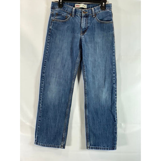 LEVI'S Men's Medium Wash Faded 550 Relaxed Fit Denim Jeans SZ 28X28