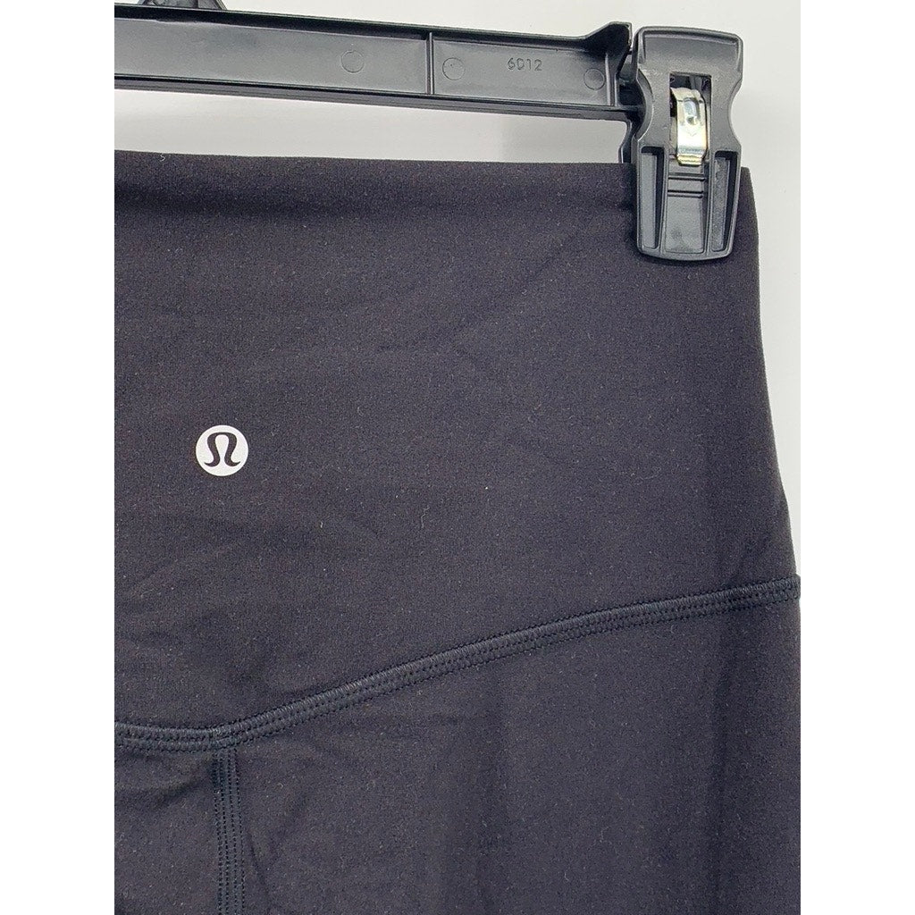 LULULEMON Women’s Black Active Bike Shorts SZ 6