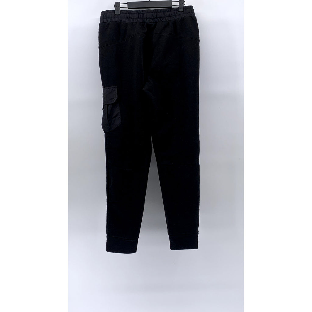 RBX ACTIVE Men's Black Drawstring Pull-On Casual Jogger Sweatpants SZ M