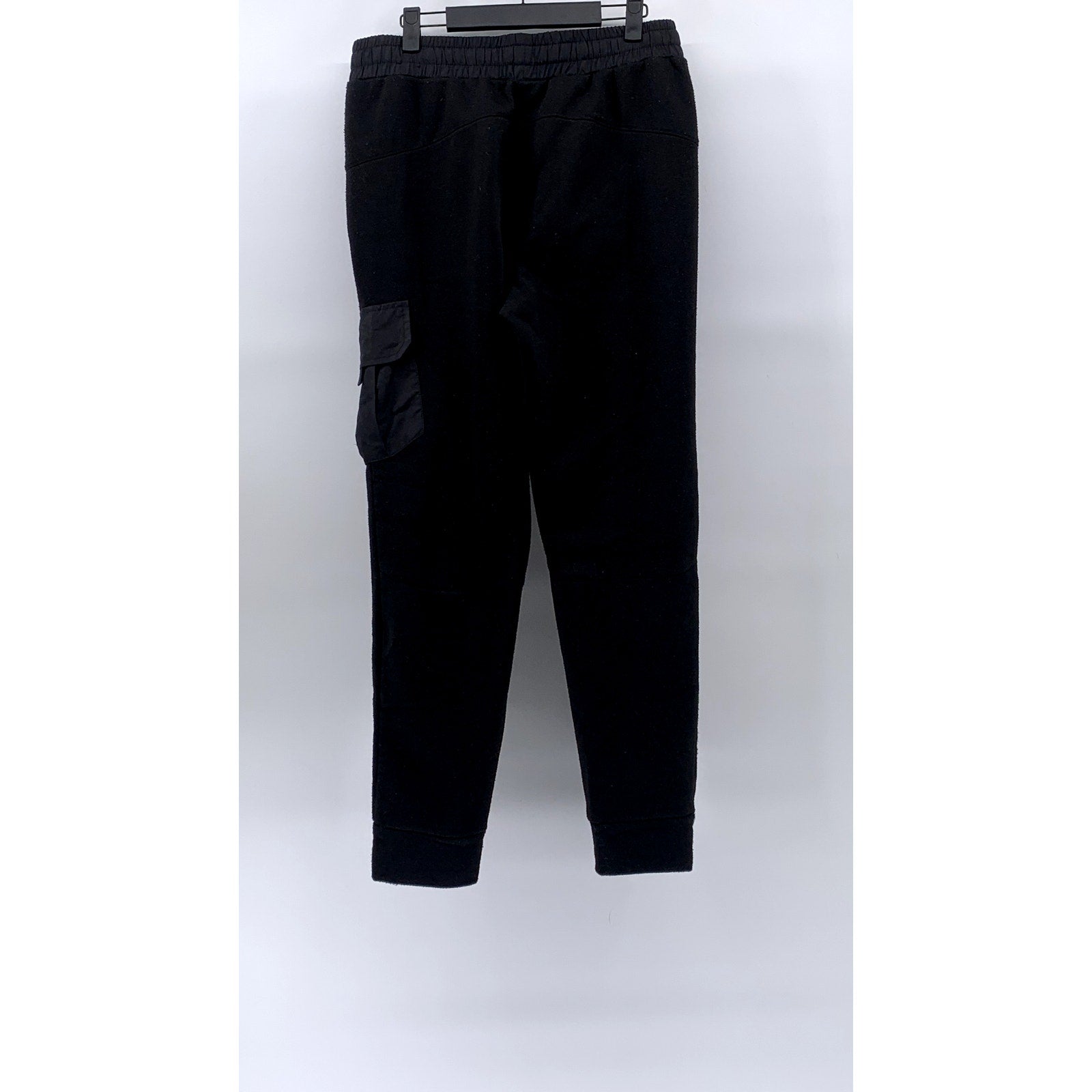 RBX ACTIVE Men's Black Drawstring Pull-On Casual Jogger Sweatpants SZ M