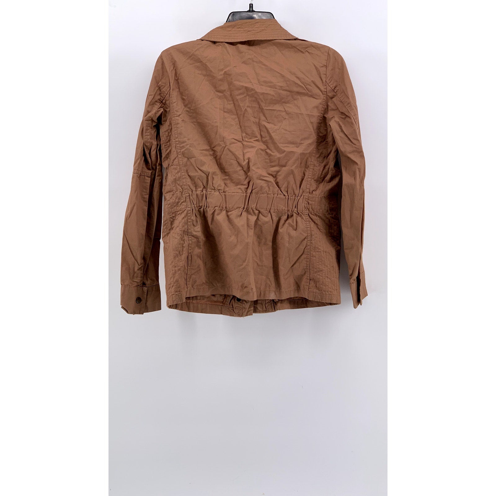 LOVE TREE Women's Tan Double Closure Cotton Long Sleeve Jacket SZ S