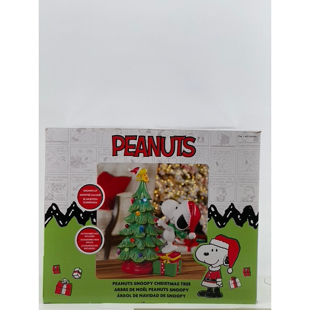 PEANUTS Snoopy & Woodstock Holiday Led Light Tree Christmas 2023