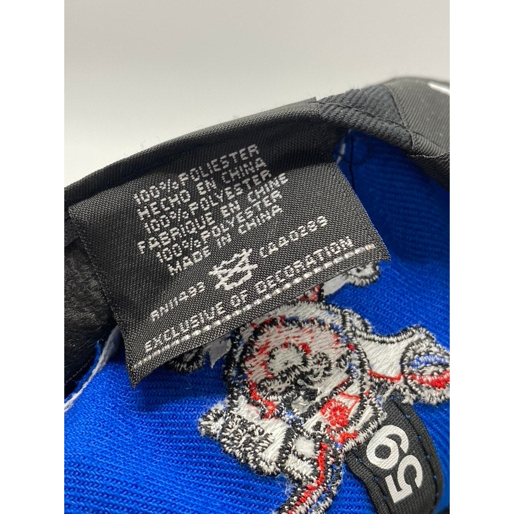 HARDWOOD CLASSICS Men's Royal Blue Denver Nuggets New Era Baseball Cap SZ 7 1/2