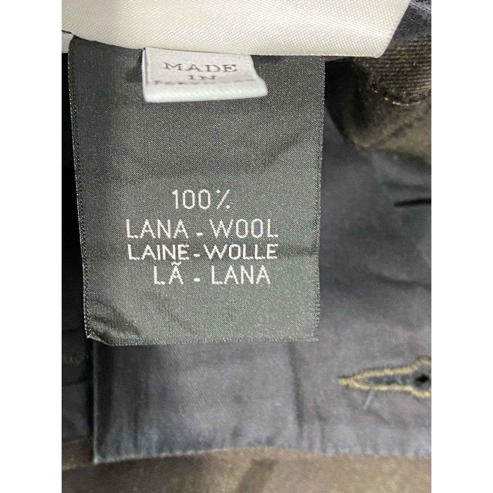 ERMENEGILDO ZEGNA Men's Brown Pleated Front Wool Suit Pants SZ 36