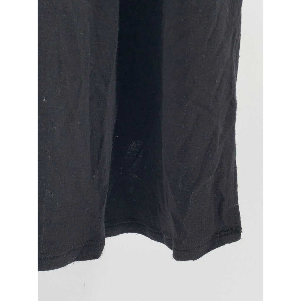 GNU Women's Plus Black V-Neck Short Sleeve Top SZ 2X