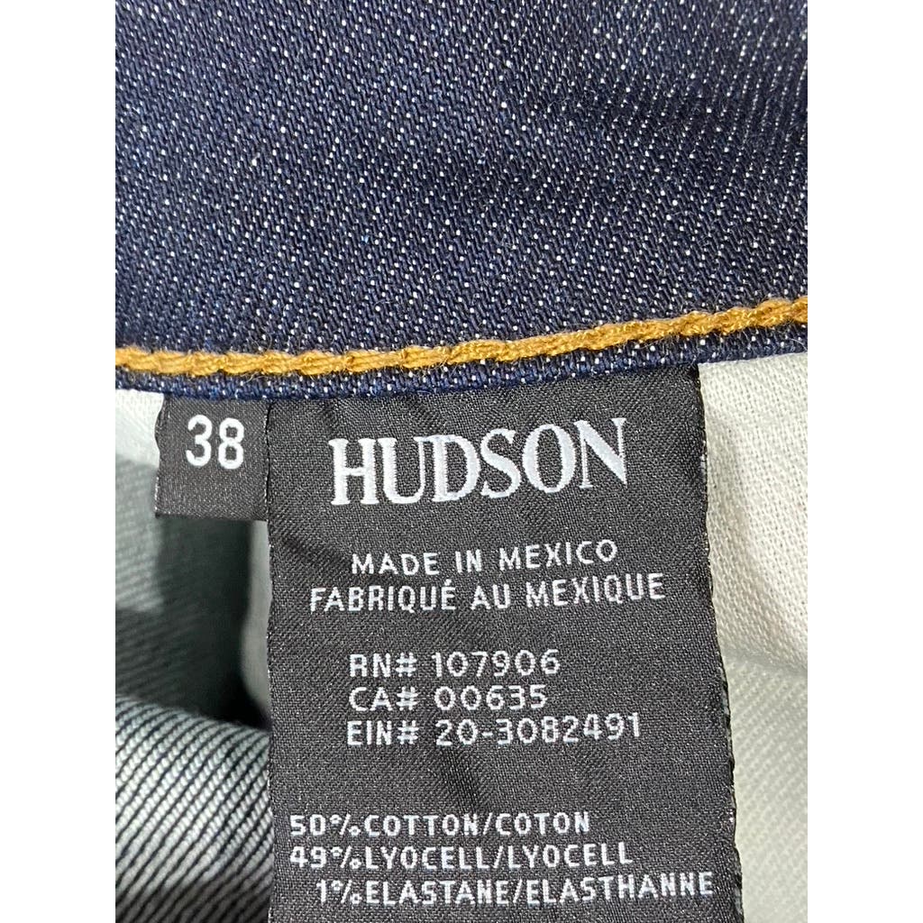 HUDSON Men's Anon Byron Five-Pocket Straight-Leg Denim Jeans SZ 38