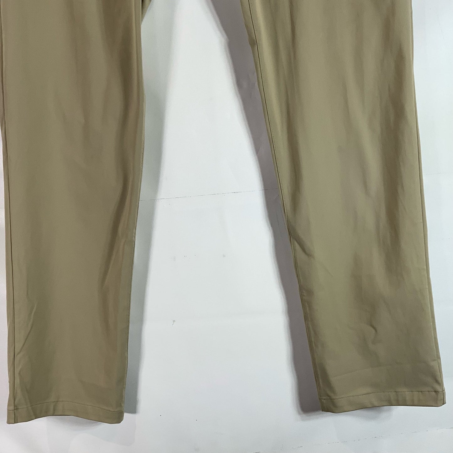 RHONE Men's Tan Commuter Slim-Fit Four-Pocket Pants SZ 33