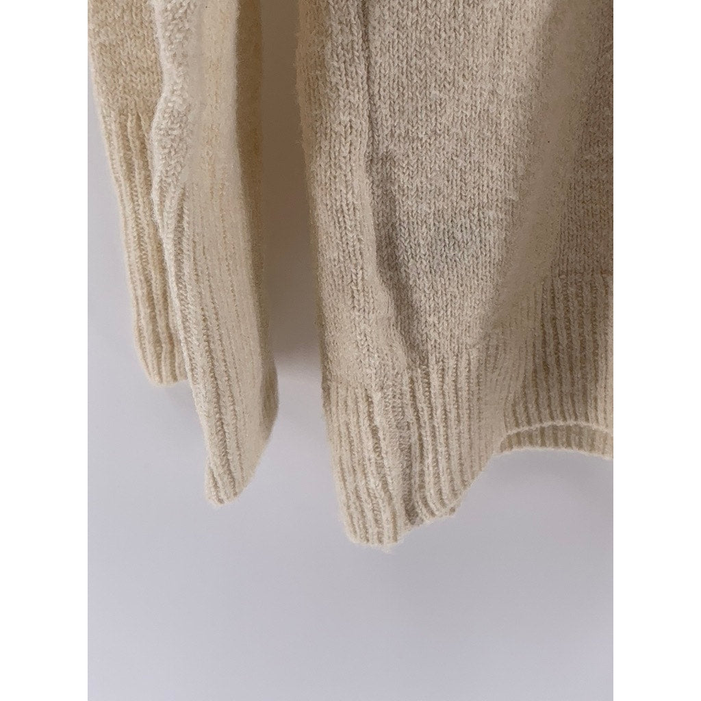 SONOMA GOODS FOR LIFE Women's Plus Beige Knit Crewneck Sweater SZ 0X
