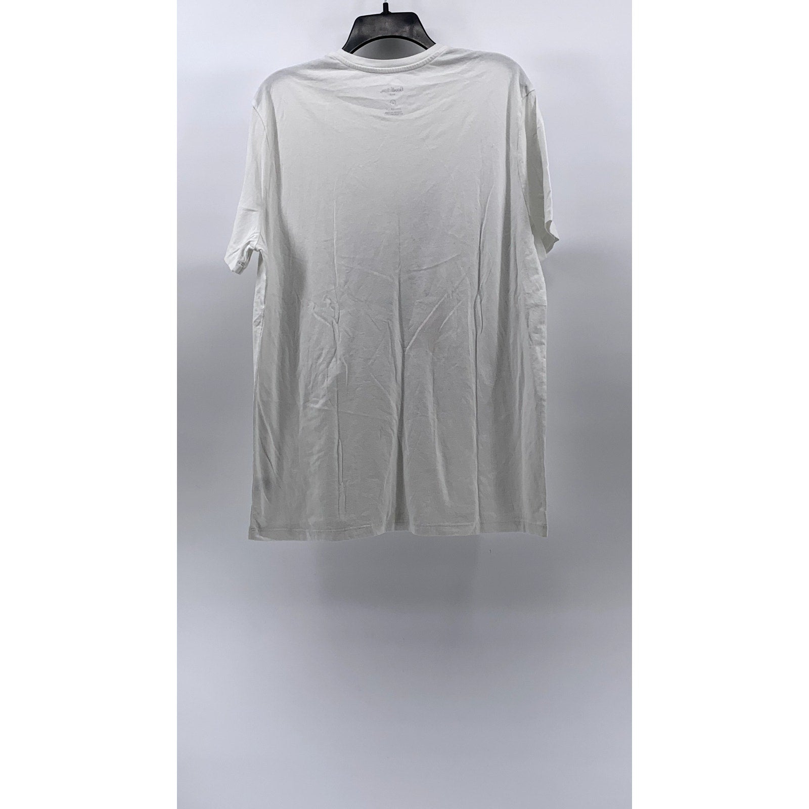 GOODFELLOW & CO Men's White Book Collage Crewneck Casual Lyndale T-Shirt SZ XL