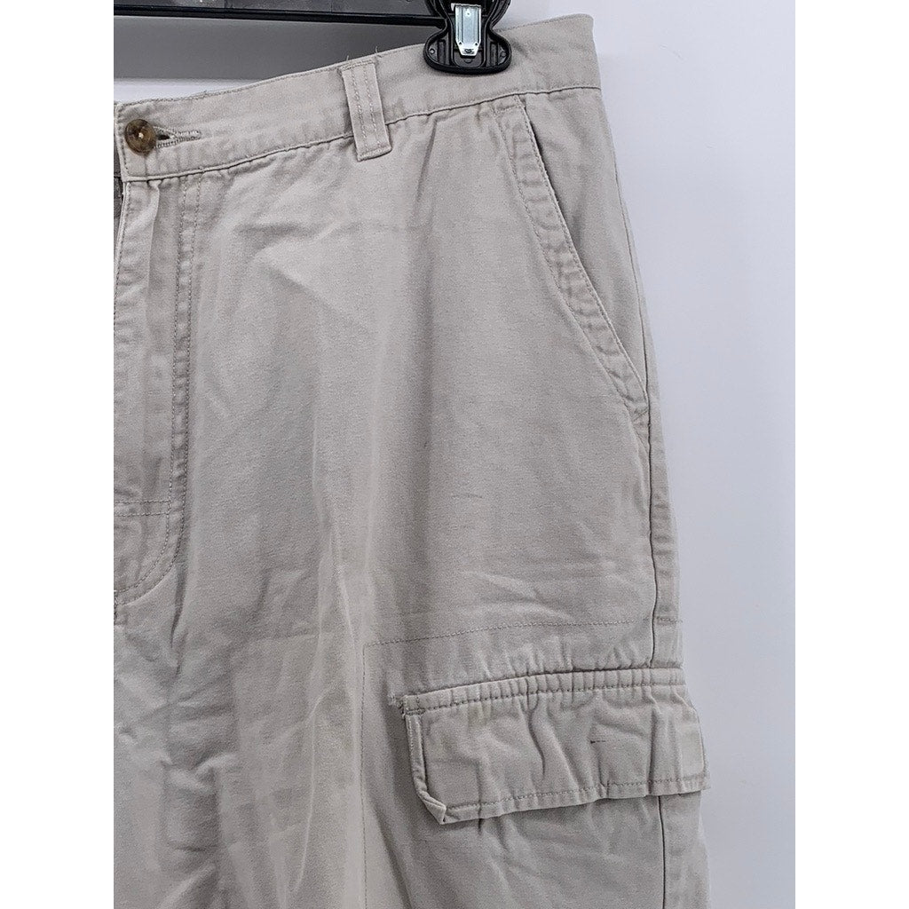 HIGH SIERRA Men's Vintage Beige Registered Cargo Shorts SZ 36
