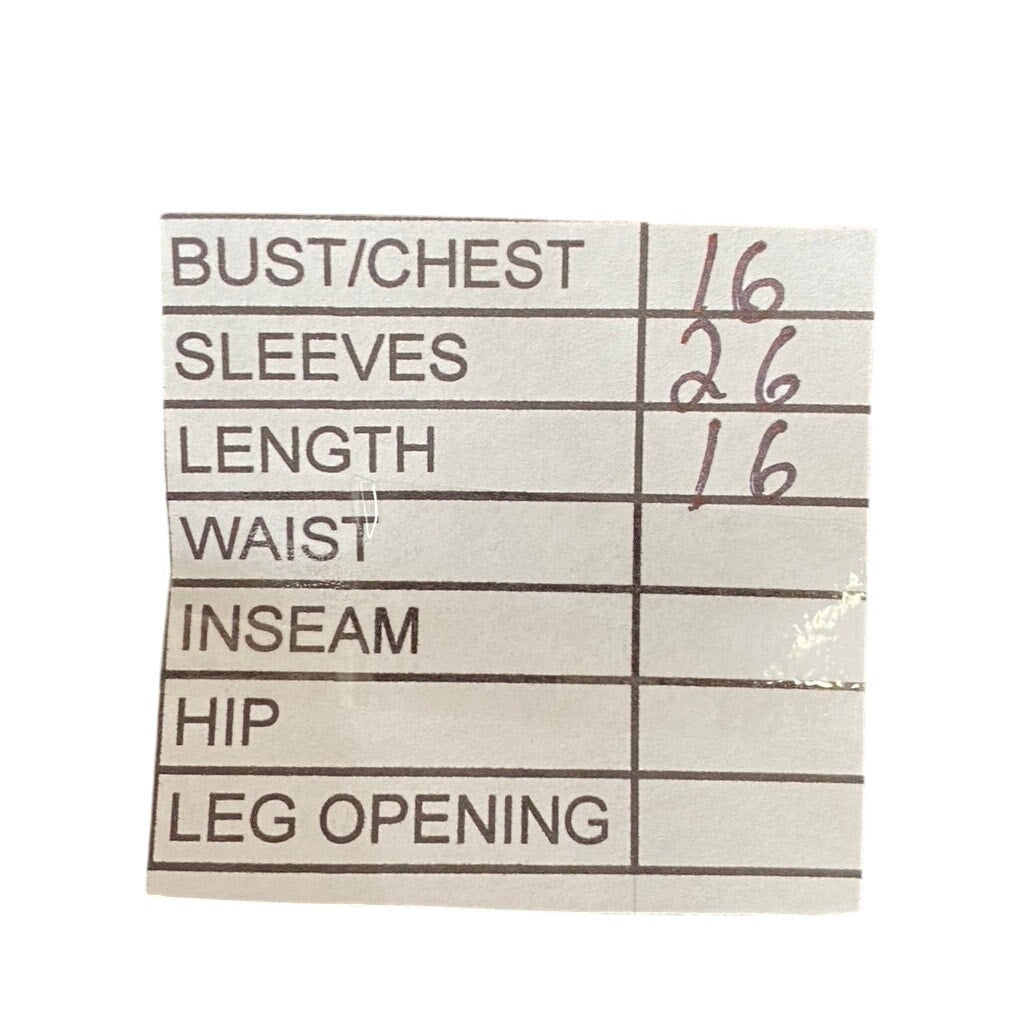 PALE JADE Women's Light Blue Ribbed V-Neck Long Sleeve Button-Up Top SZ S