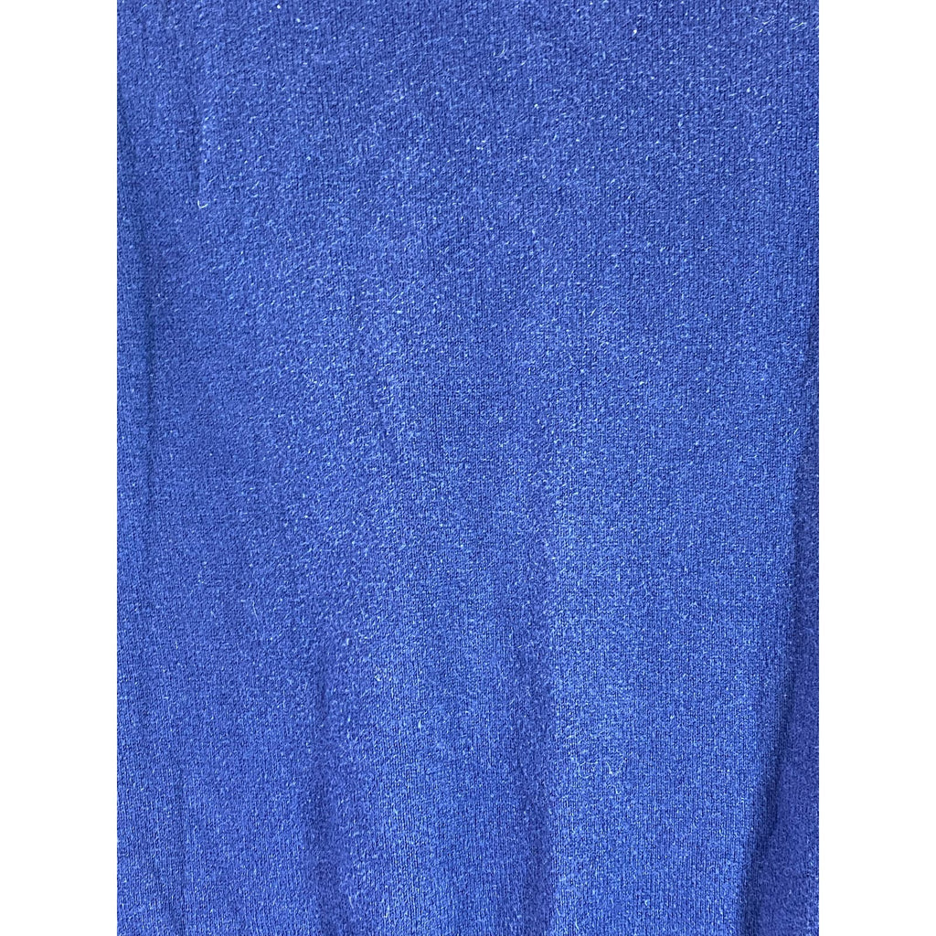 ABERCROMBIE & FITCH Men's Dark Blue V-Neck Muscle Pullover Sweater SZ L