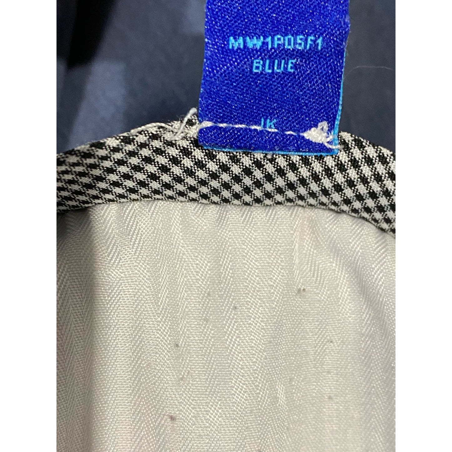 EGARA Men's Blue Flat Front Dress Pants SZ 33X30