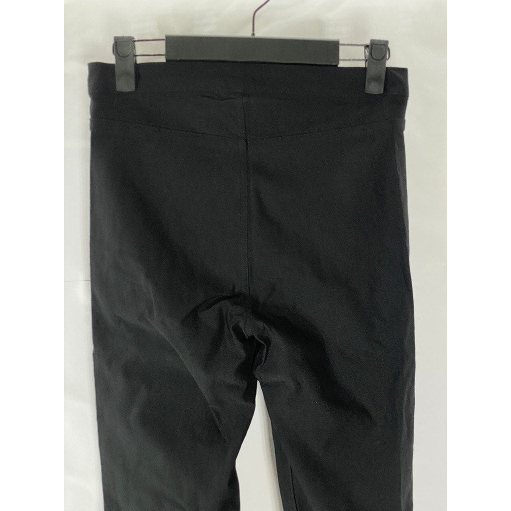 DIVIDED By H&M Women's Black Skinny-Leg Regular-Fit Pocketless Dress Pant SZ 8