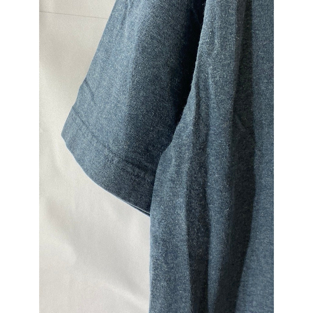 EVERLANE Men's Blue Essential Crewneck Short Sleeve T-Shirt SZ S