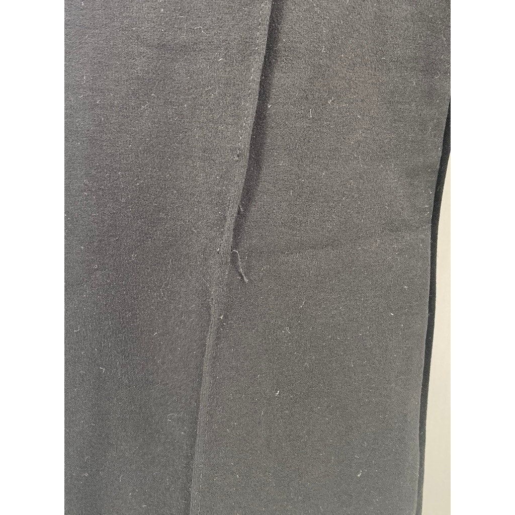 PRIMARK Women’s Black Pull-On Regular- Fit Wide-Leg Pants SZ 6
