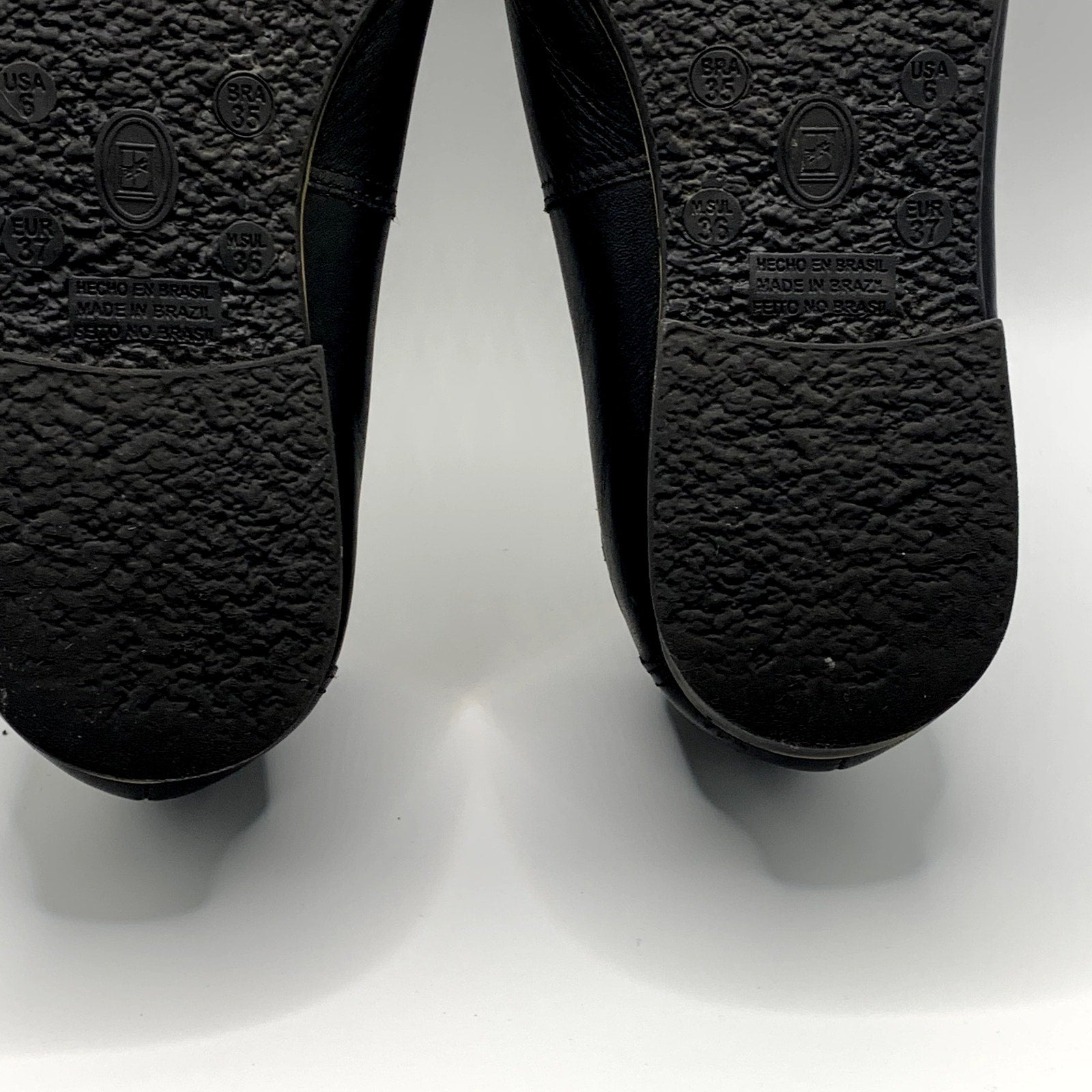 CHELSEA CREW Black Label Women's Black Round-Toe slip-On Shoes SZ 6