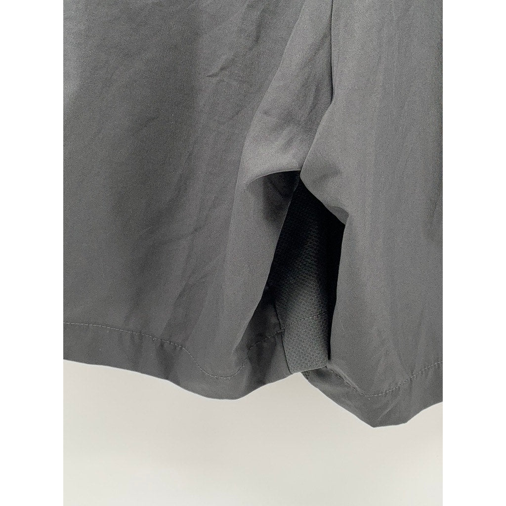 ADIDAS Men's Charcoal Gray PrimeGreen Aero Ready Pull-On Active Shorts SZ L