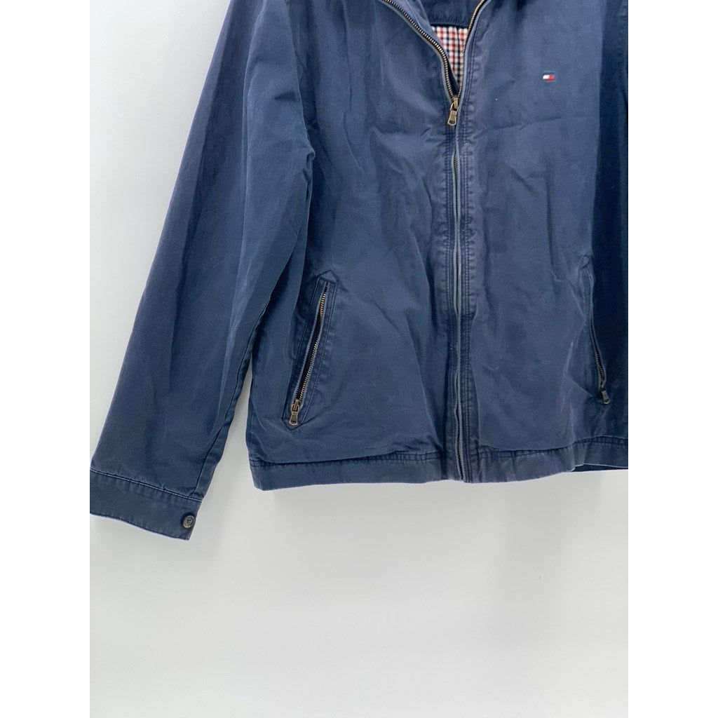 TOMMY HILFIGER Men's Regular Fit Zip-UP Long Sleeve Jacket SZ M