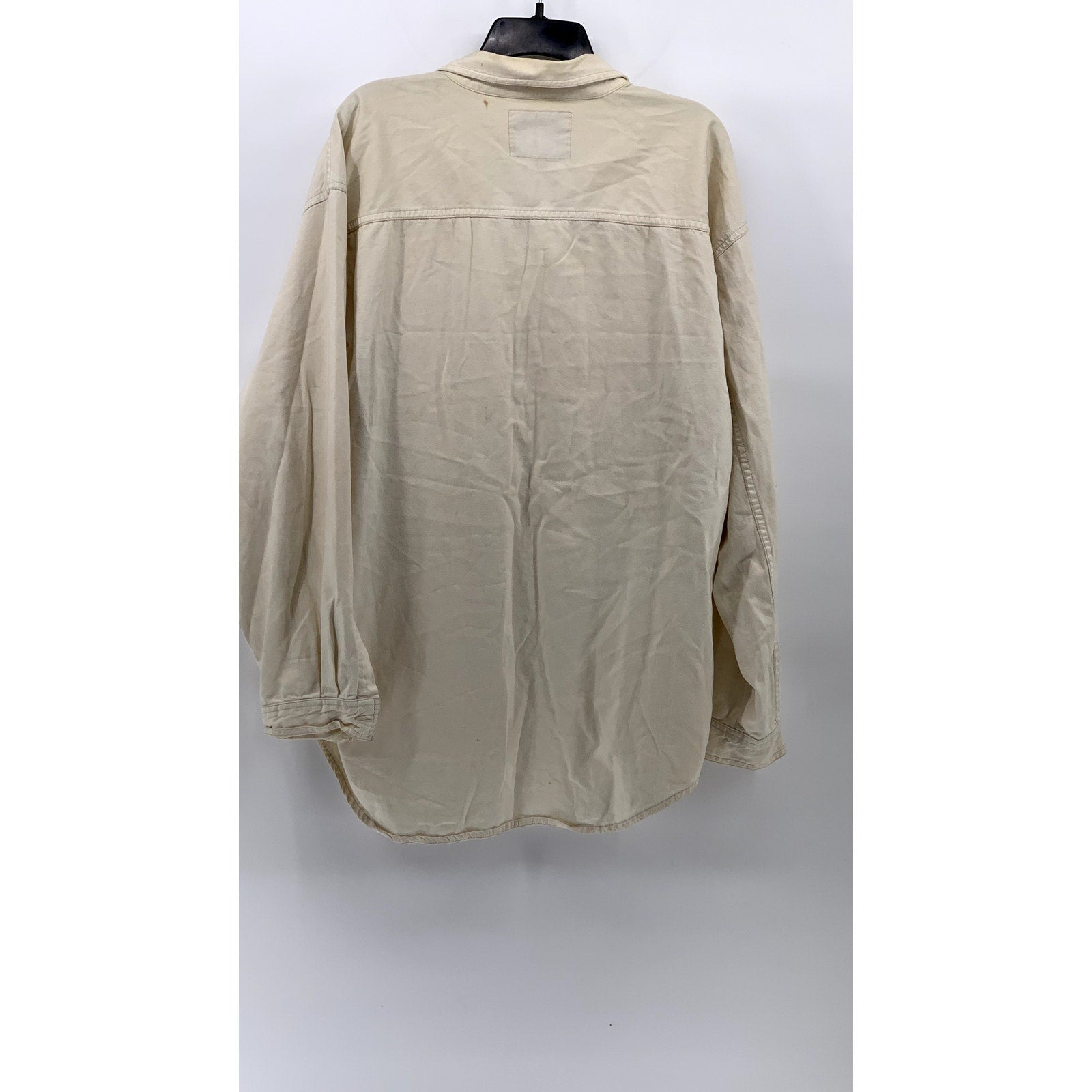 LEVI'S Men's Off-White Denim Vintage Button-Up Long Sleeve Workwear Shirt SZ XL