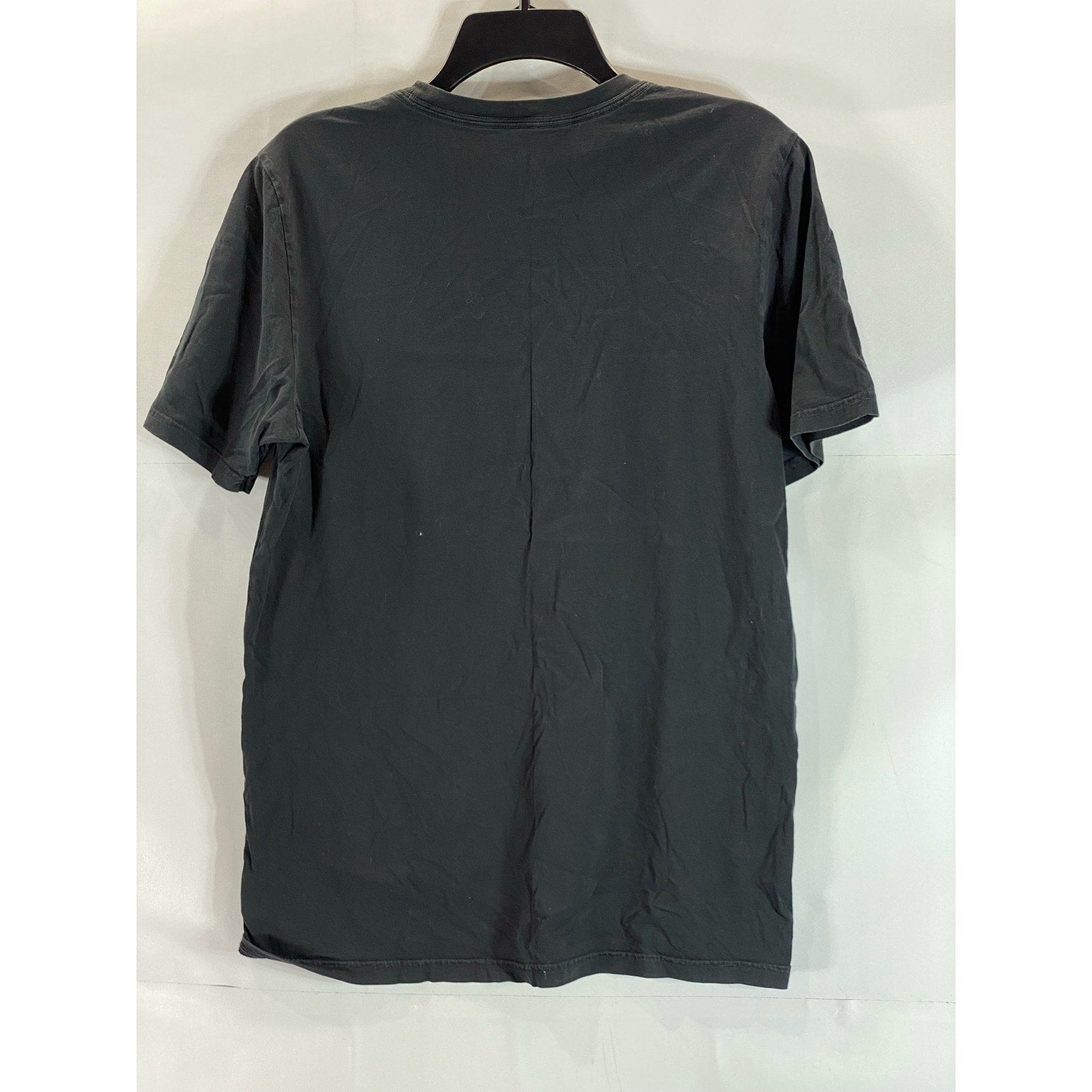 EASTERN MOUNTAIN SPORTS Men's Black Graphic Crewneck Organic Cotton T-Shirt SZ S