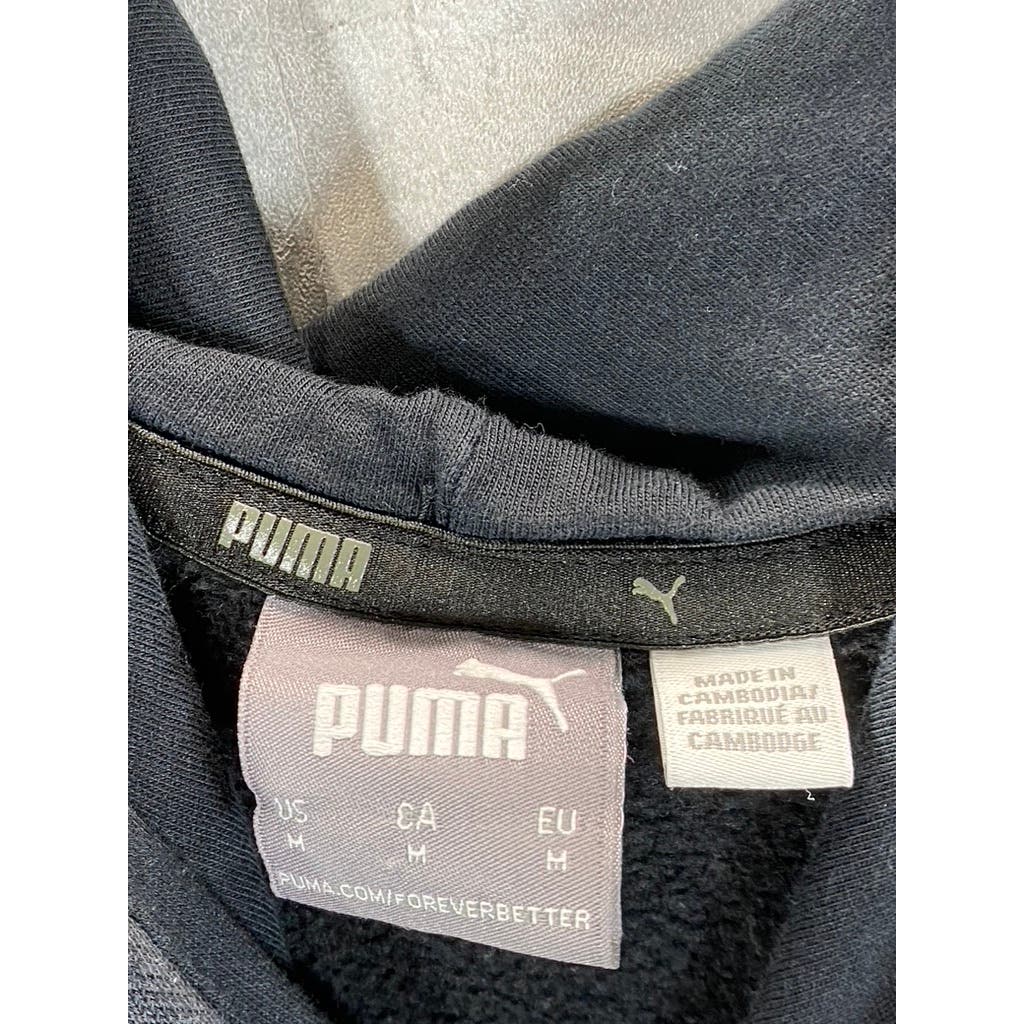 PUMA Men's Black Camo Graphic Pullover Hoodie SZ M