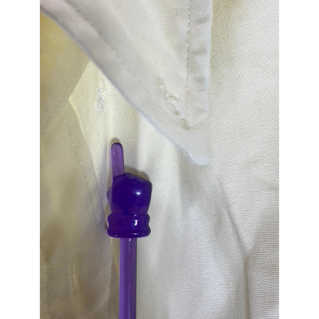 RAG & BONE Men's Yellow Solid Fit-2 Button-Up Long Sleeve Shirt SZ XL