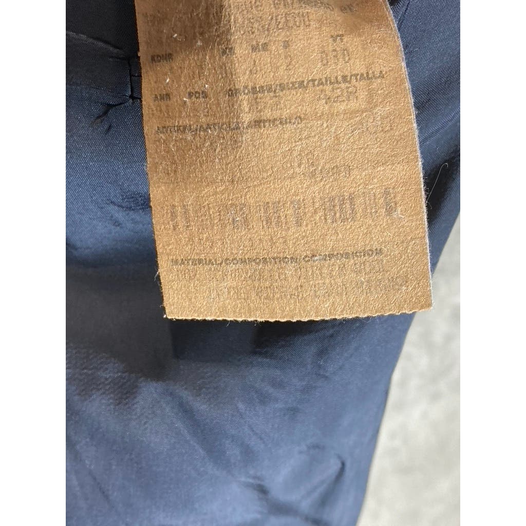 BOSS HUGO BOSS Men's Black Solid Vintage Three-Button Blazer SZ 42R