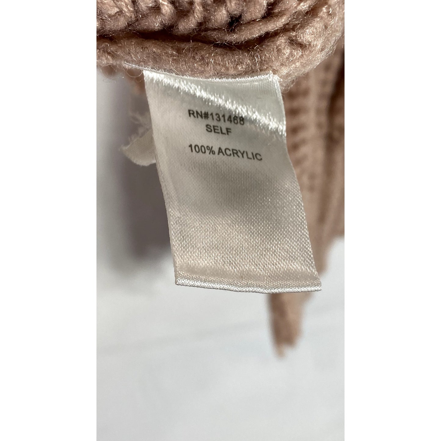 FATE Women's Brown Knit Pullover Sweater SZ S