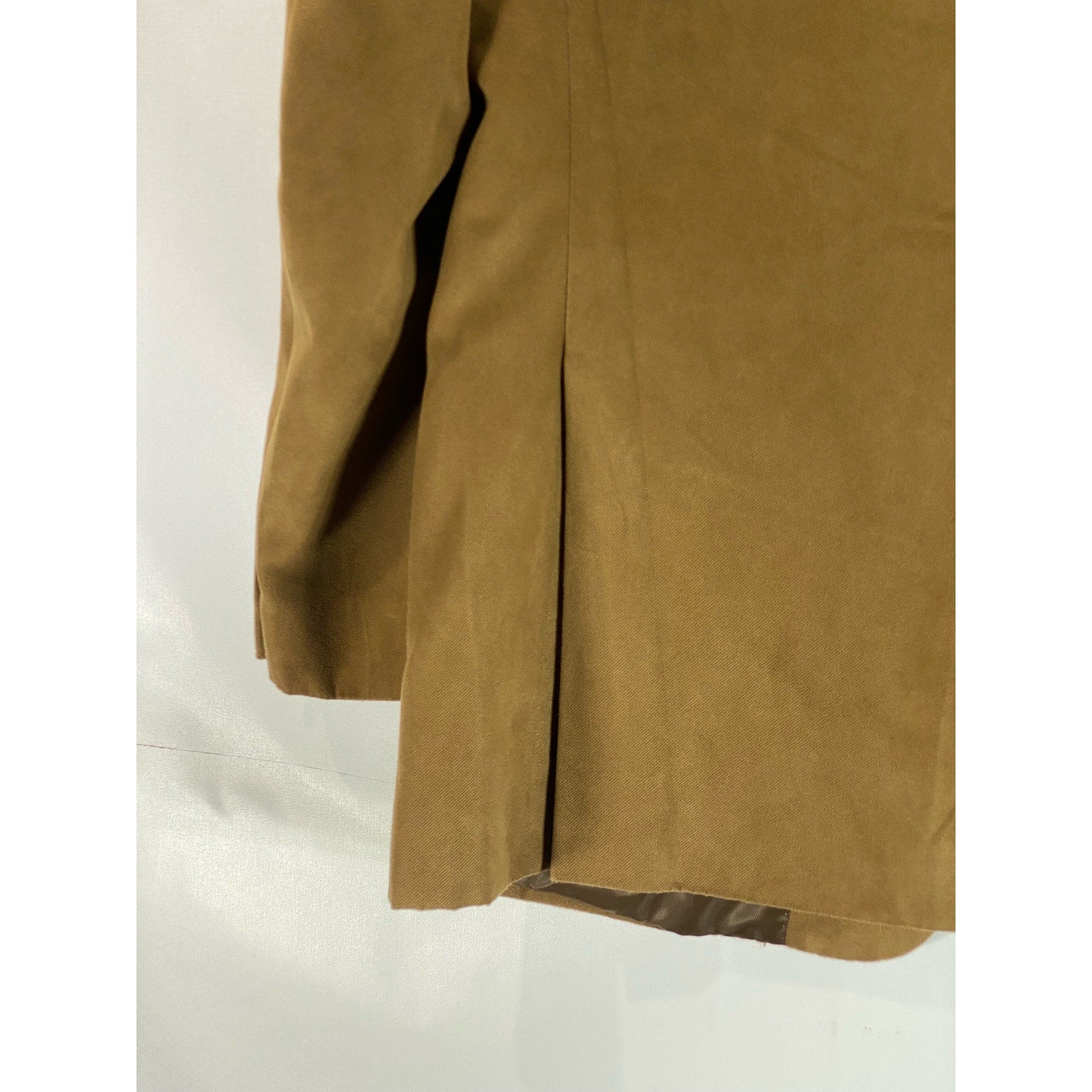 ANDREW FEZZA Men's Brown Short Three-Button Notch Lapel Blazer SZ 40S