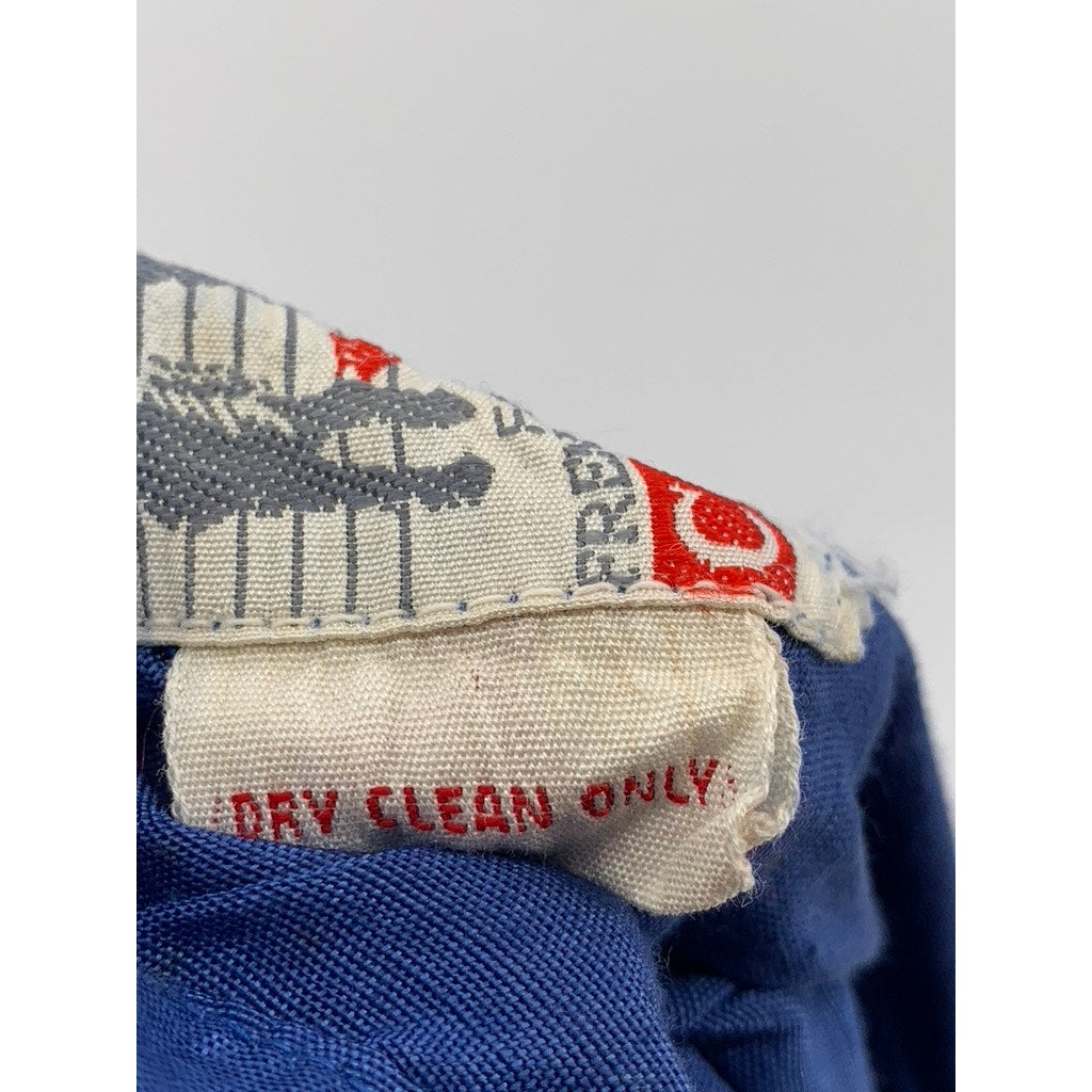 FRENCH CONNECTION NO. 2 COMPULSIVE Men's Vintage Blue Cotton Blend Pants SZ 32