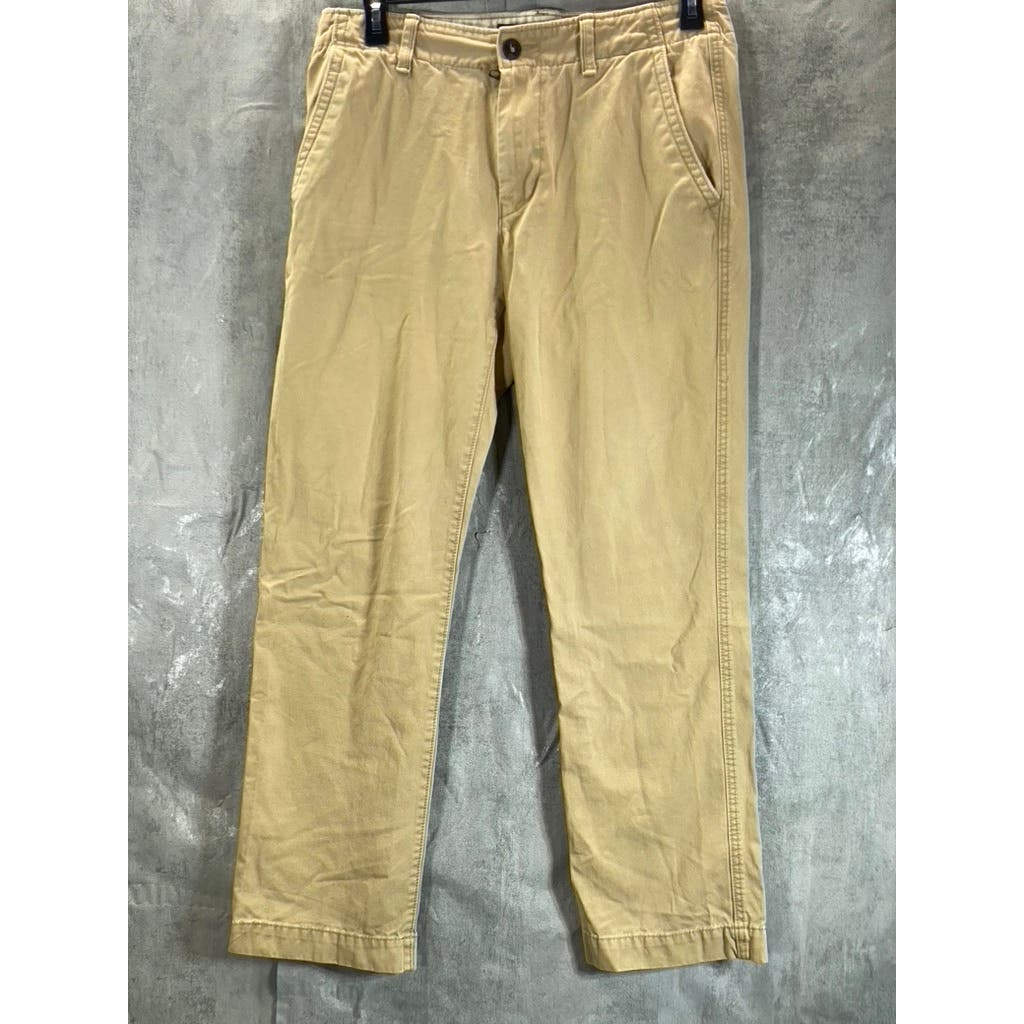 AMERICAN EAGLE OUTFITTERS Men's Tan Original Straight Flex Pants SZ 32x32