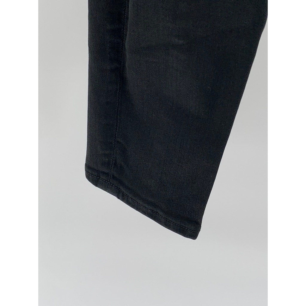 MADEWELL Women's Black Petite 9" High-Rise Skinny Jeans SZ 26S