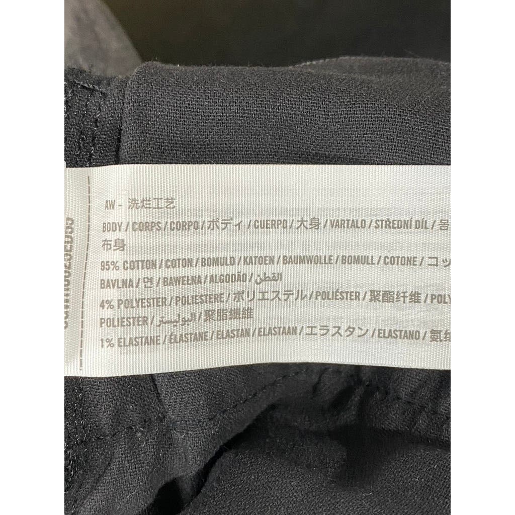 ABERCROMBIE & FITCH Men's Washed Black Distressed Athletic Skinny-Fit Jean SZ 34