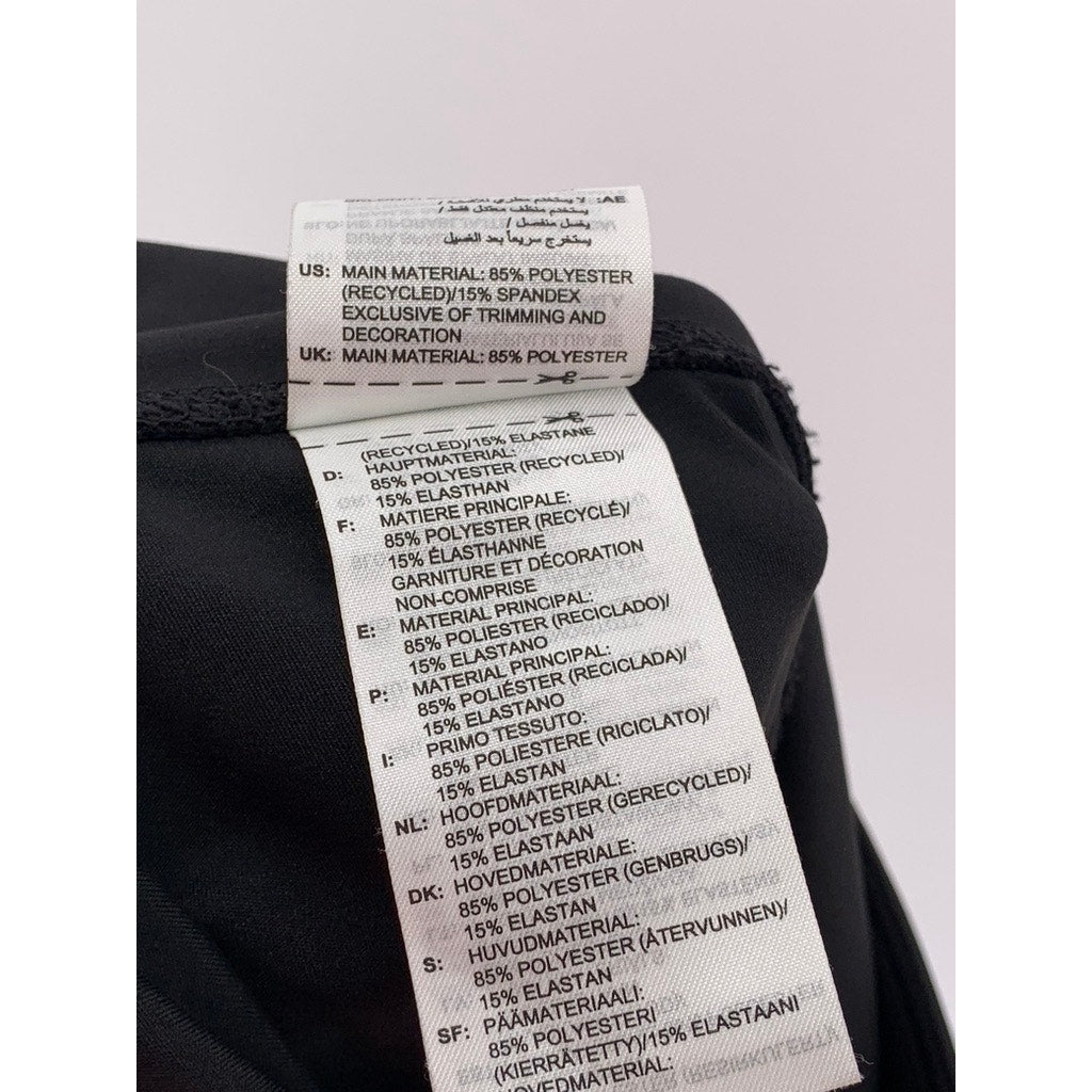 ADIDAS Women's Black Aeroready Logo Active Bike Shorts SZ XS