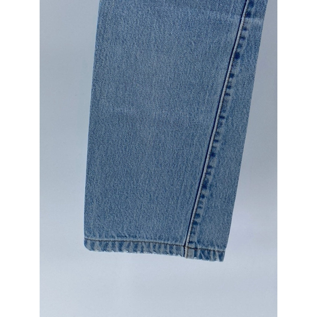 LEVI’S Men’s Vintage Light Wash Blue Denim Straight- Leg Five-Pocket Jeans SZ 28