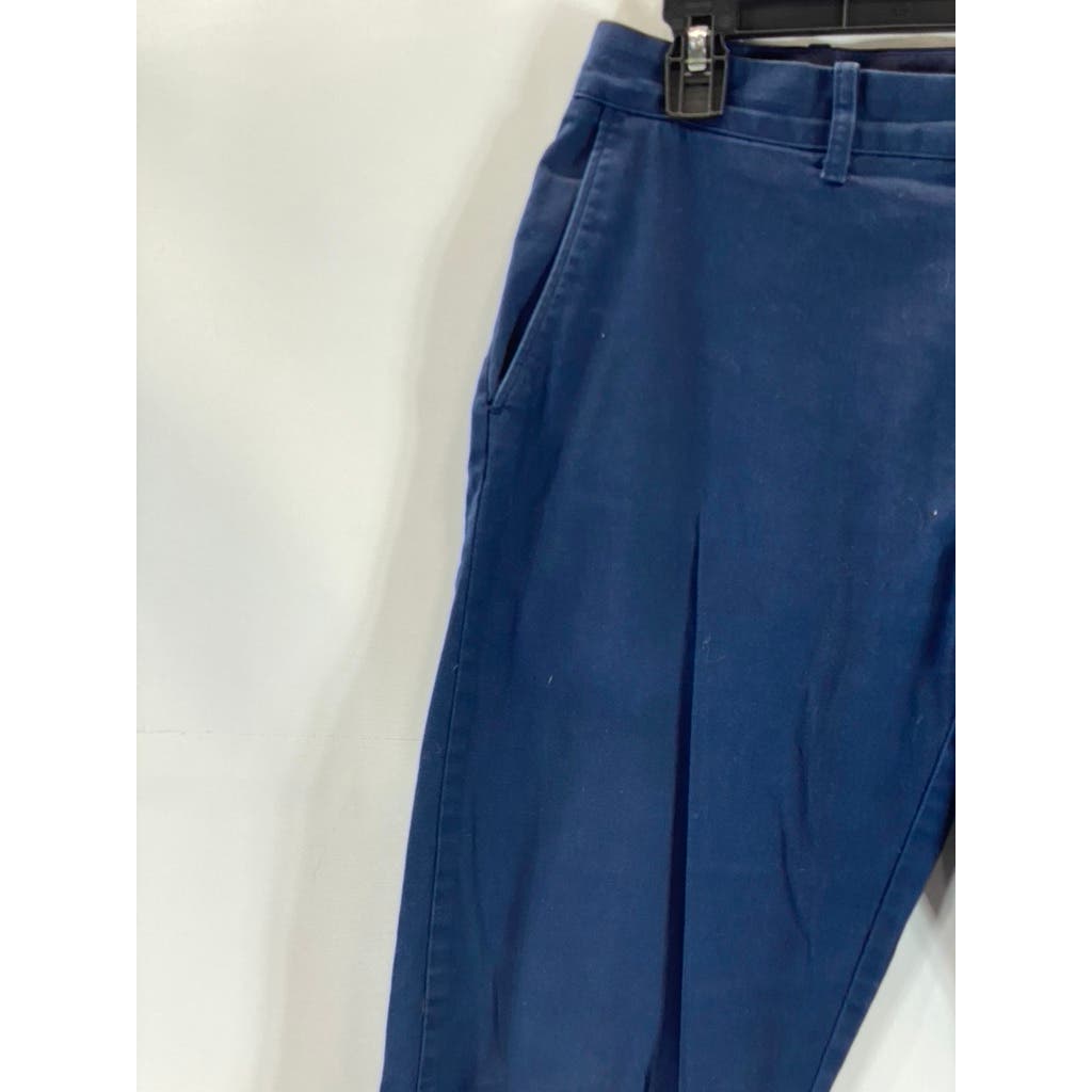 J.CREW Men's Dark Blue Mercantile Flex Slim-Fit Four-Pocket Pants SZ 31X32
