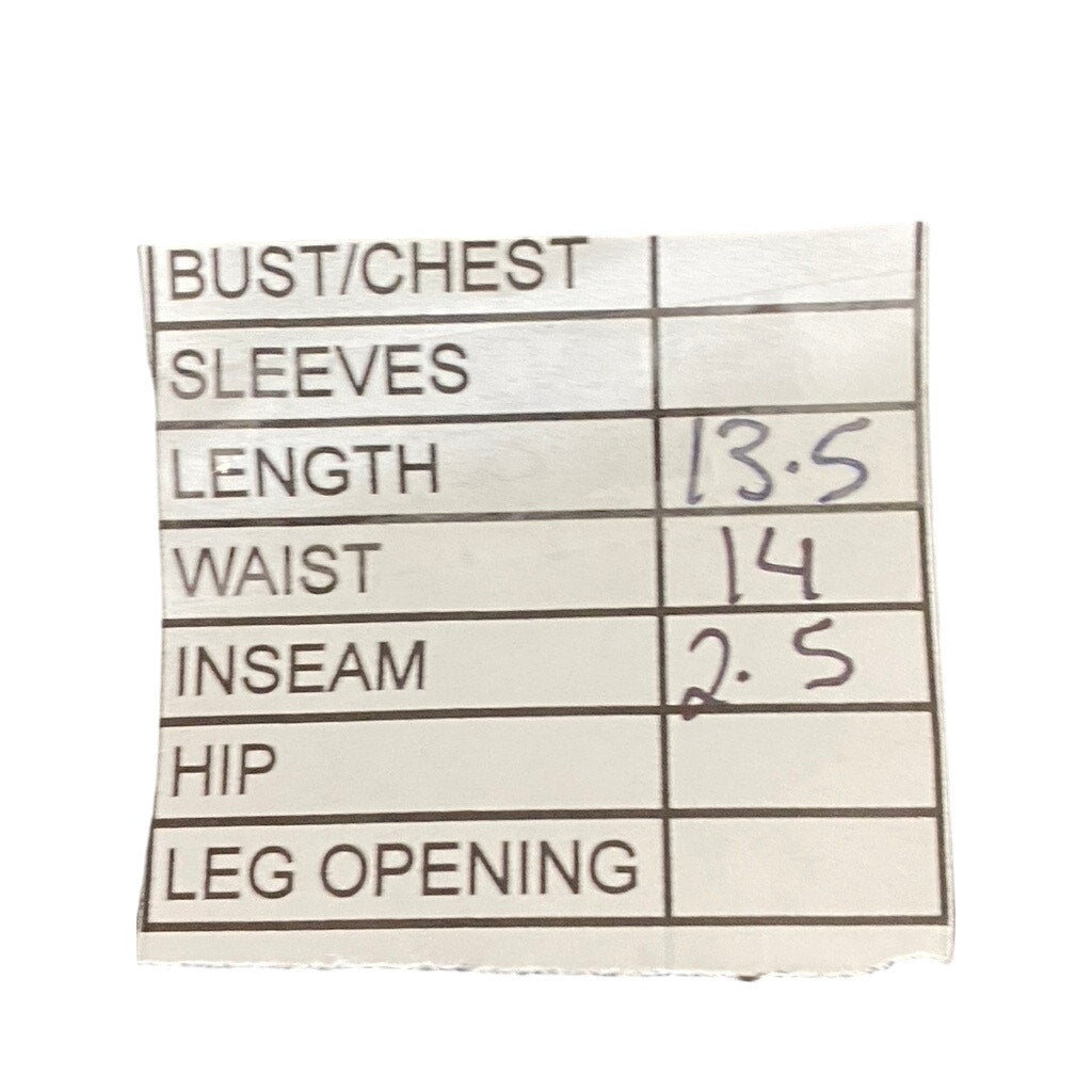 LOFT Women's White Solid Patch Pocket High-Rise Denim Shorts SZ 25