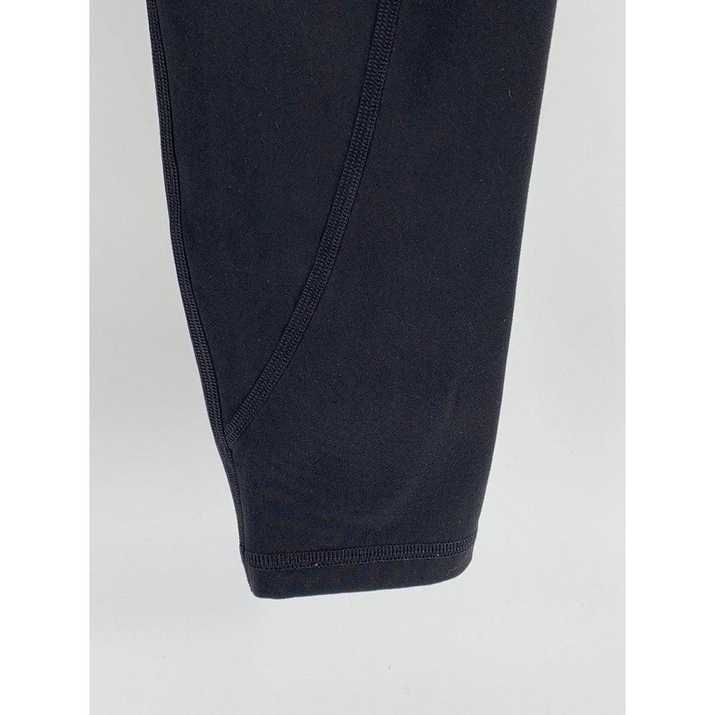VICTORIA'S SECRET Women's Black Solid High-Rise Leggings SZ 10