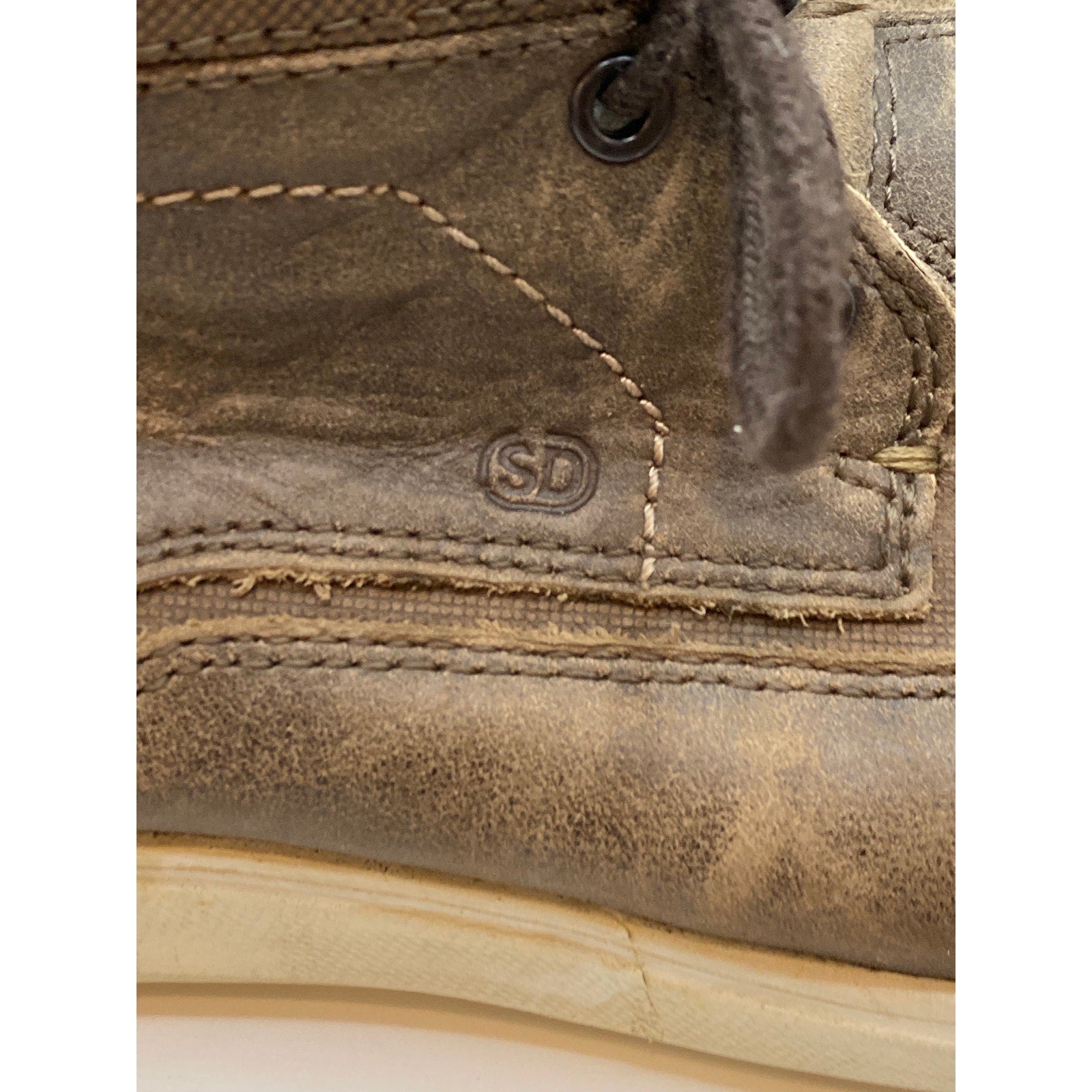 RED WING Men's Brown Steel-Toe Lace-Up Chukka Boots SZ 11